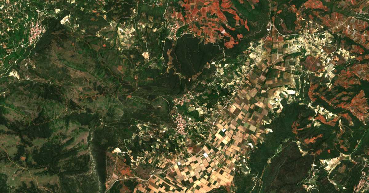 Satelitska karta: Kliméntion