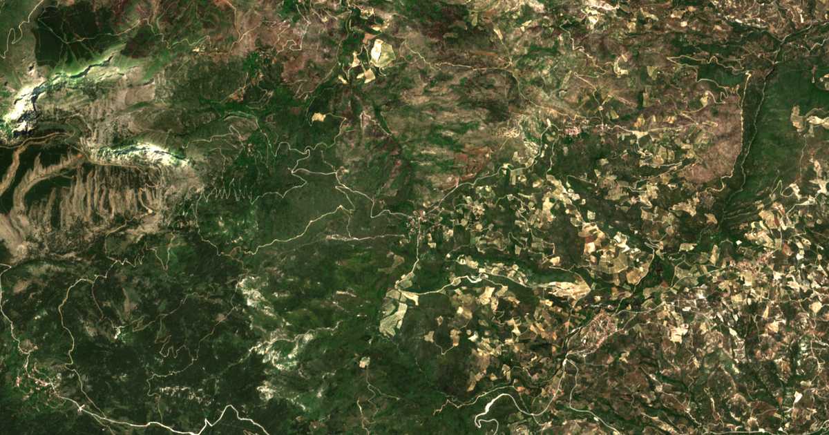 Satelitska karta: Sofianá