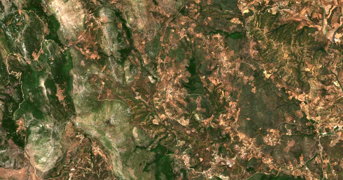 Satelitska karta: Myrsíni