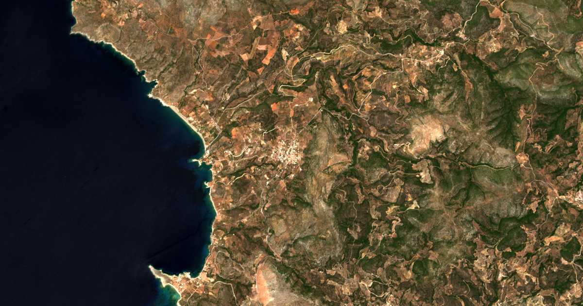 Satelitska karta: Daimonía