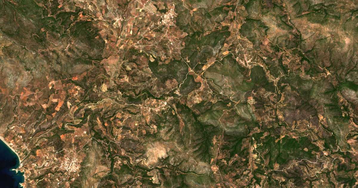 Satelitska karta: Tálanta