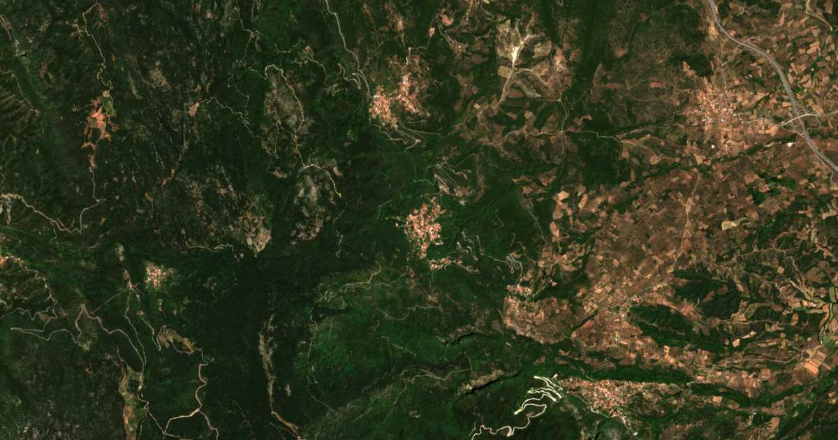 Satelitska karta: Georgítsion
