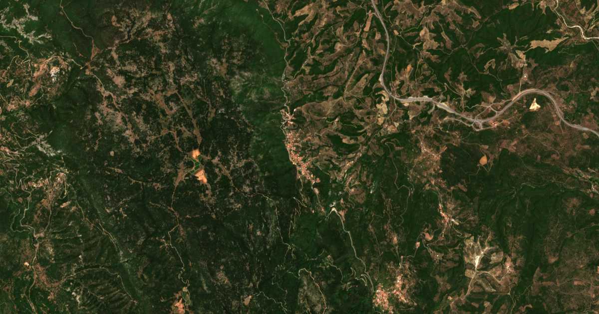 Satelitska karta: Logkaníkos