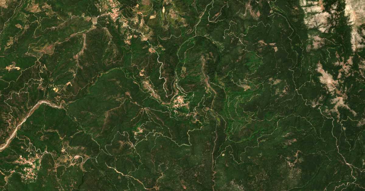 Satelitska karta: Vamvakoú
