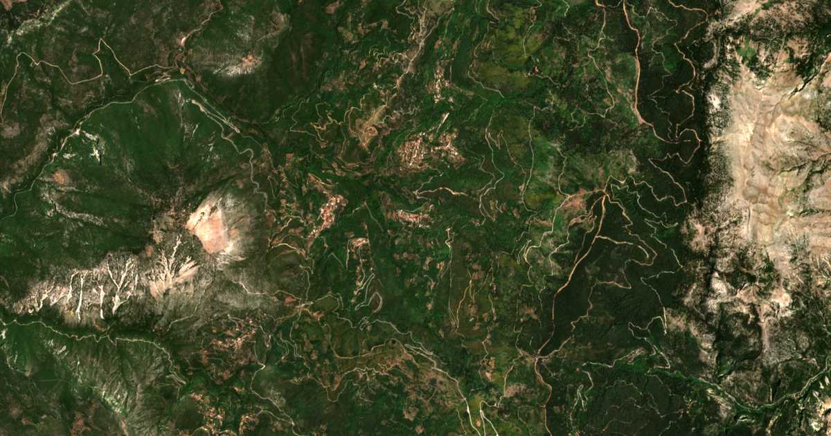 Satelitska karta: Pigaí