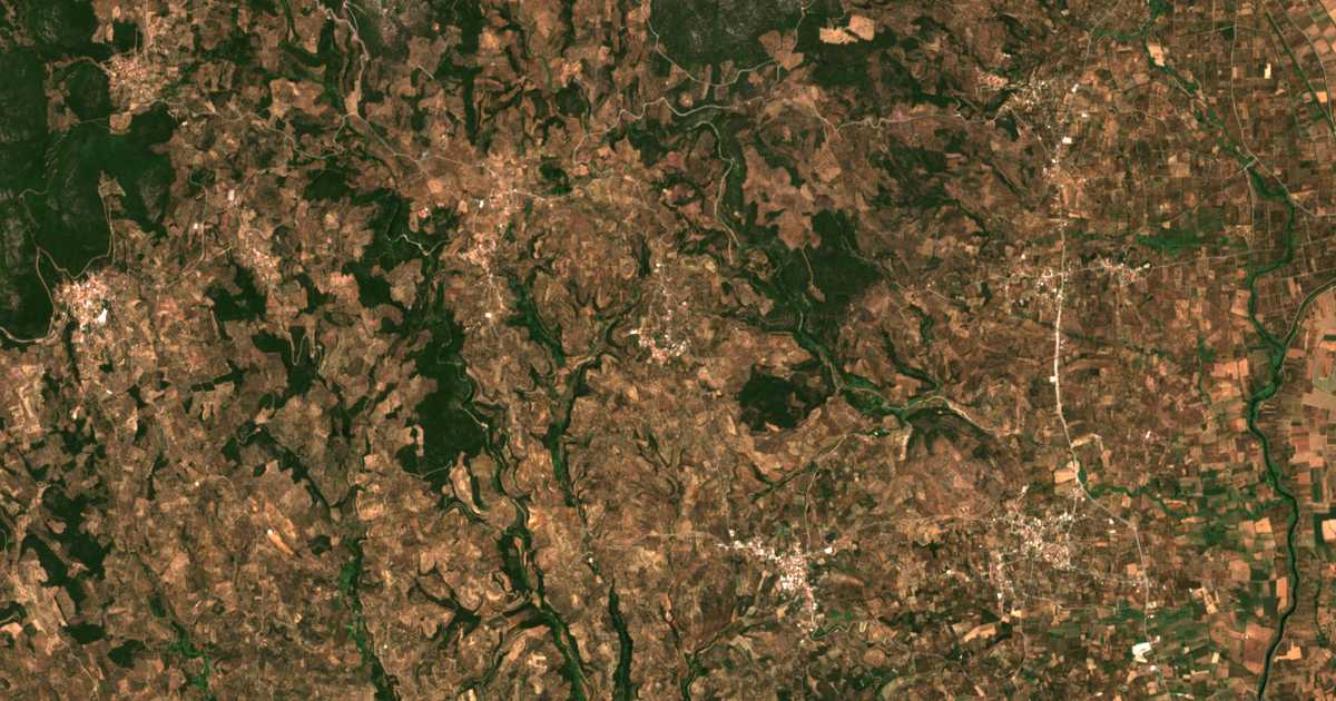 Satelitska karta: Kalogerórrachi