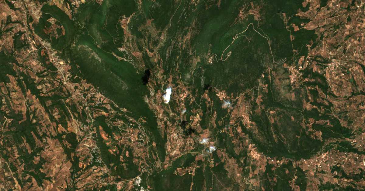 Satelitska karta: Kókkinon