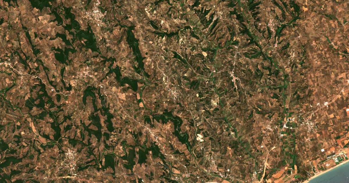 Satelitska karta: Neochórion
