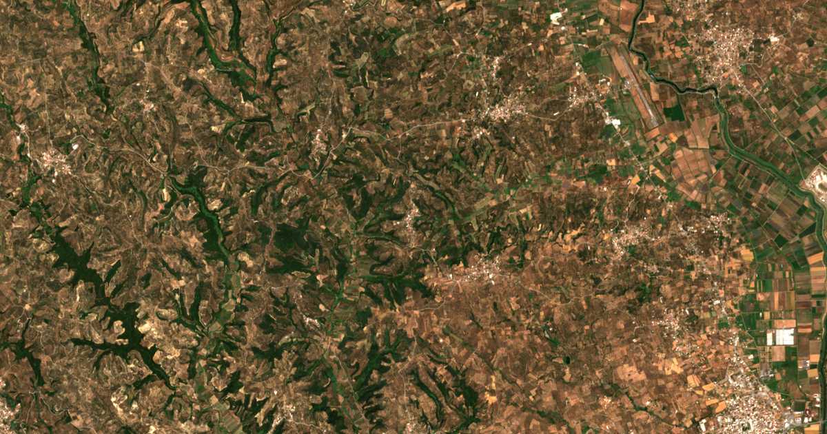 Satelitska karta: Spitálion