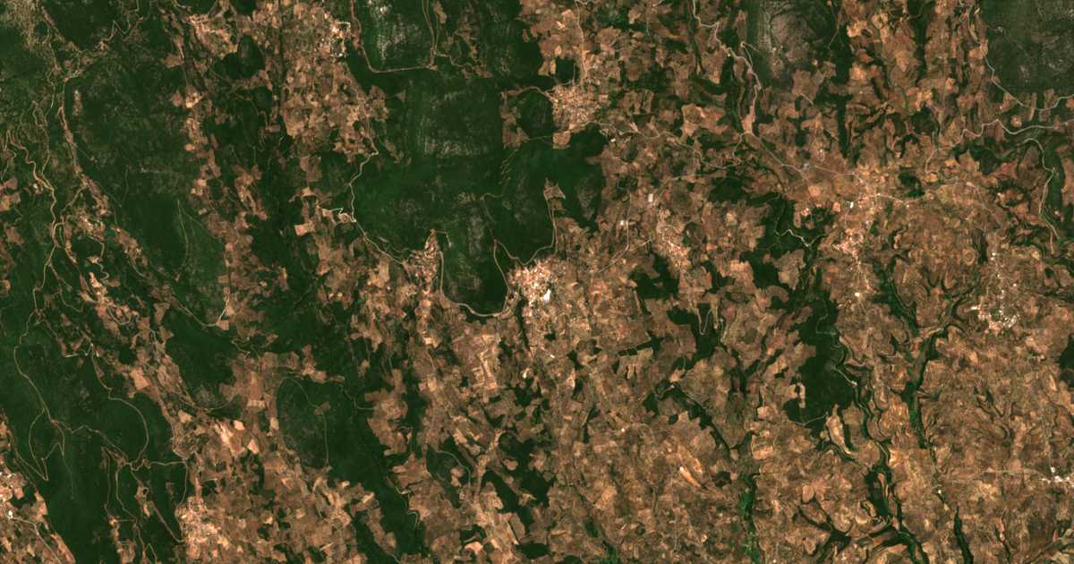 Satelitska karta: Tríkorfon