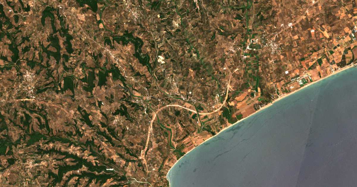 Satelitska karta: Velíka