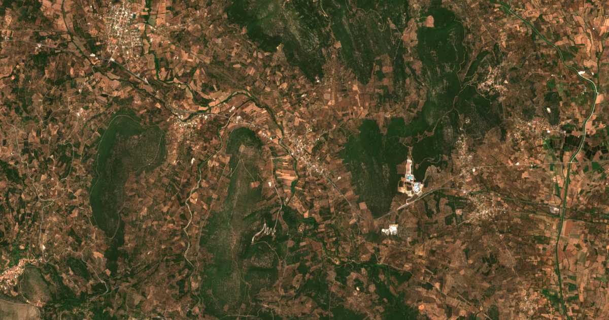 Satelitska karta: Vasilikón