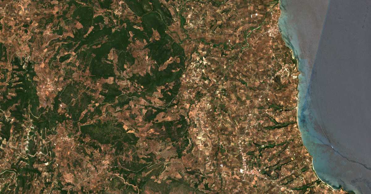 Satelitska karta: Chomaterón