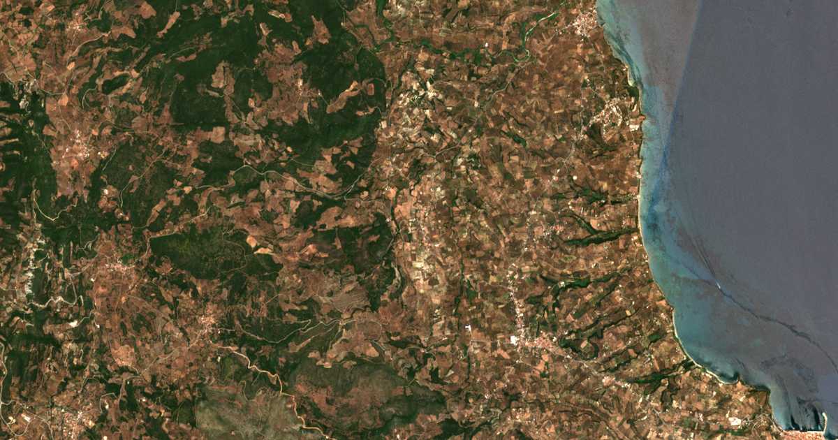 Satelitska karta: Falánthi