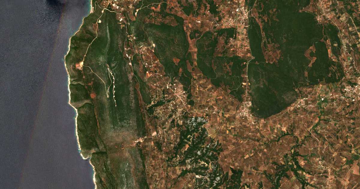 Satelitska karta: Mesochórion