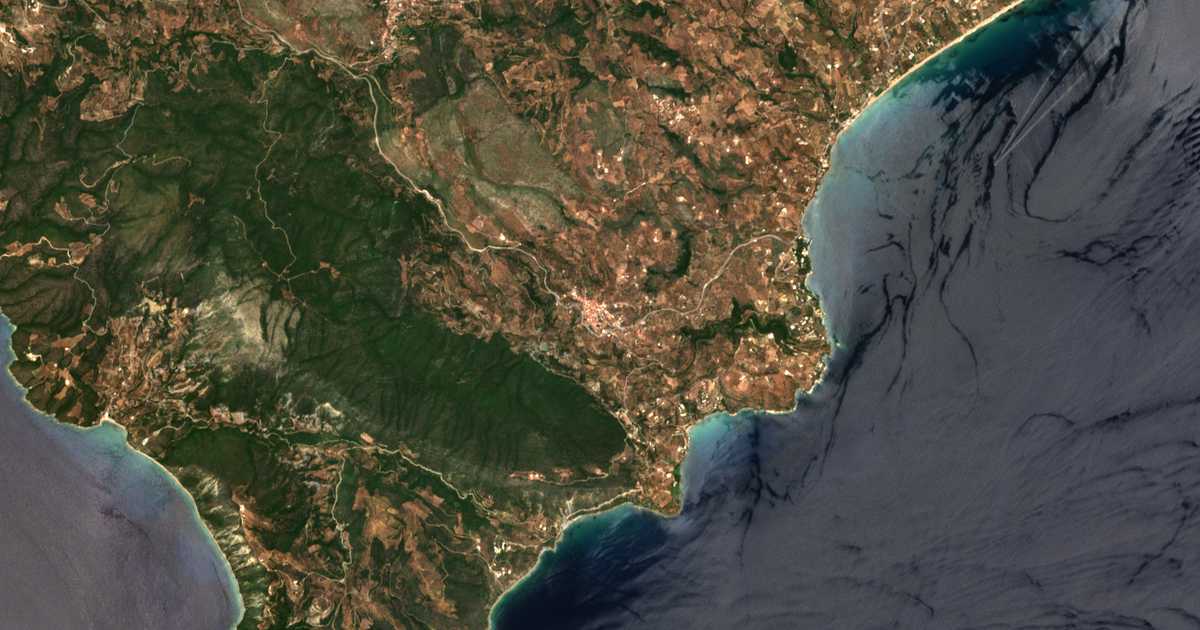 Satelitska karta: Vasilítsion