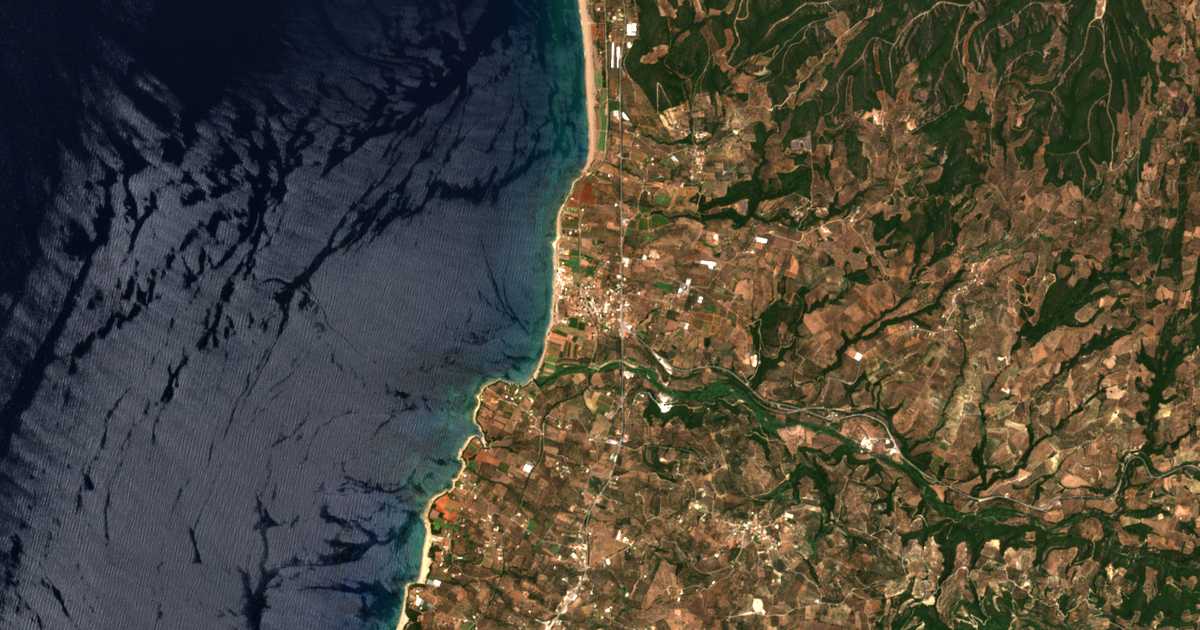 Satelitska karta: Kalón Nerón
