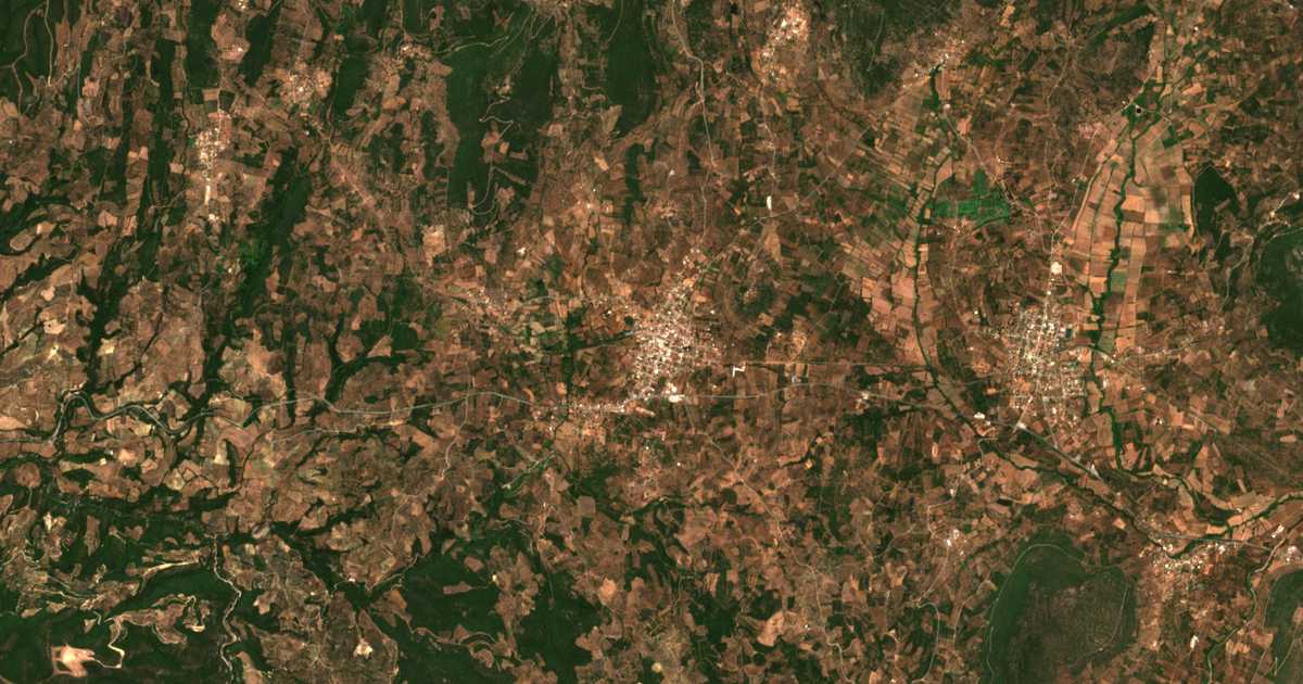 Satelitska karta: Kopanáki