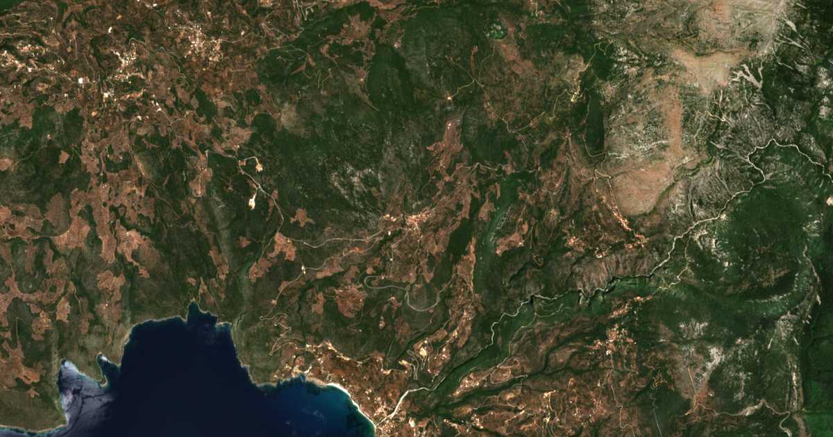 Satelitska karta: Prosílion