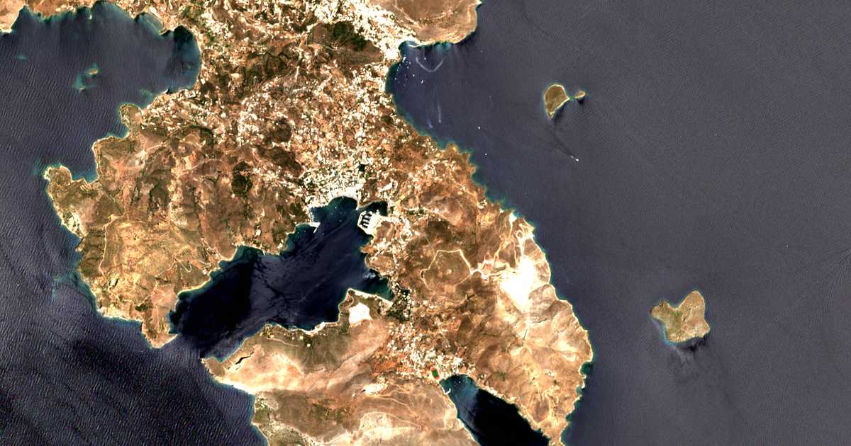 Satelitska karta: Teménia