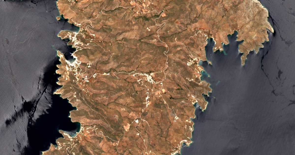 Satelitska karta: Dryopís
