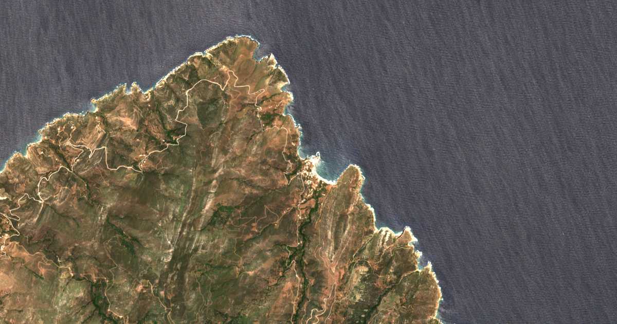 Satelitska karta: Apóllon