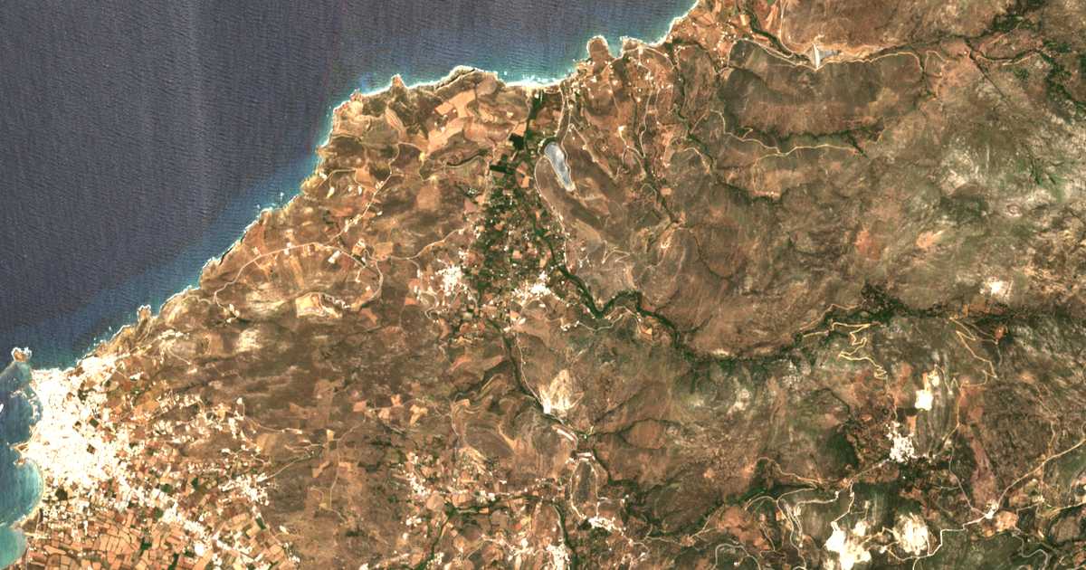 Satelitska karta: Engaraí