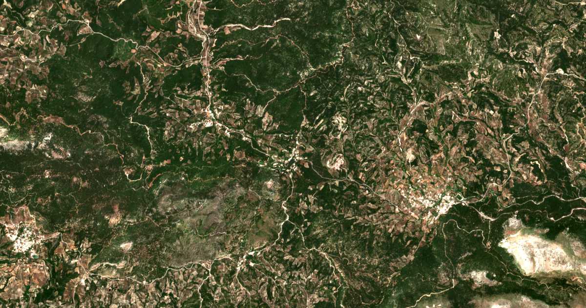 Satelitska karta: Eleoúsa