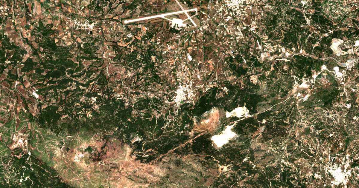 Satelitska karta: Maritsá