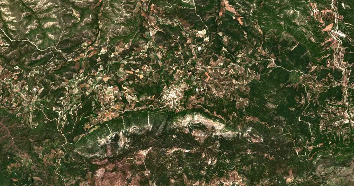 Satelitska karta: Sálakos