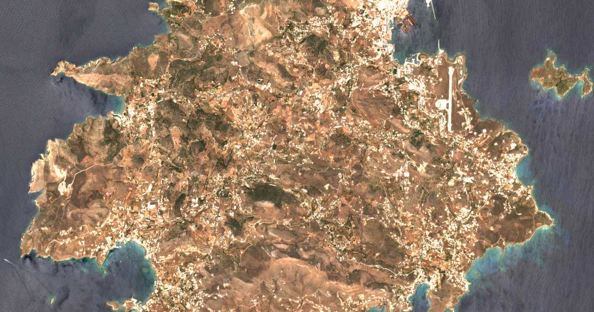 Satelitska karta: Agrós