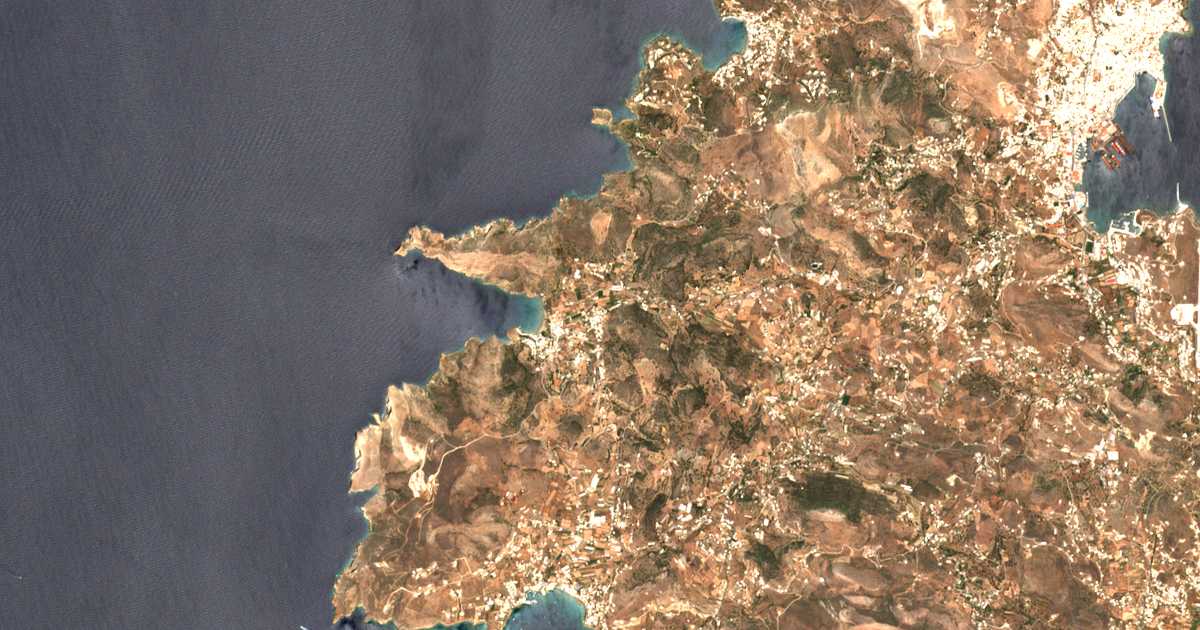 Satelitska karta: Galissás