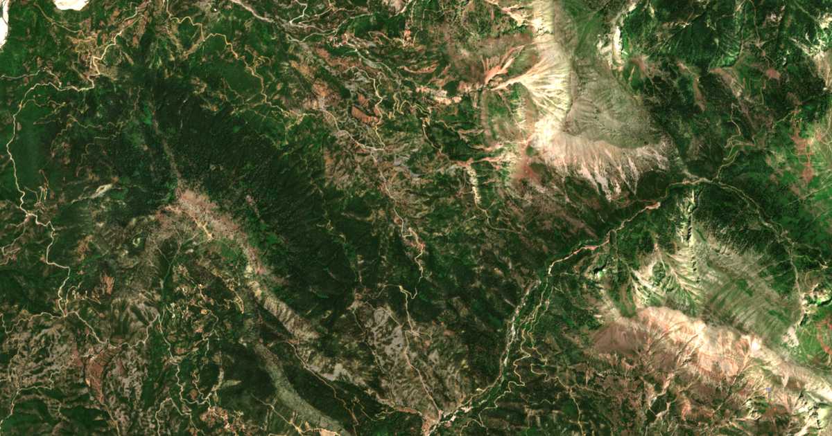 Satelitska karta: Rógkia