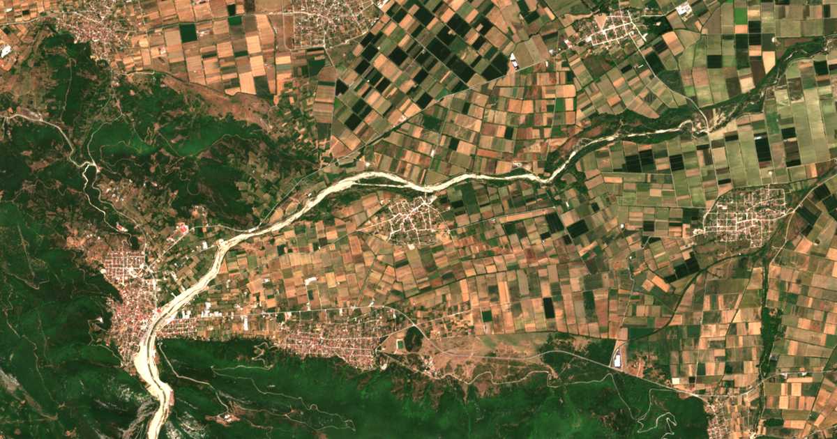 Satelitska karta: Gelánthi