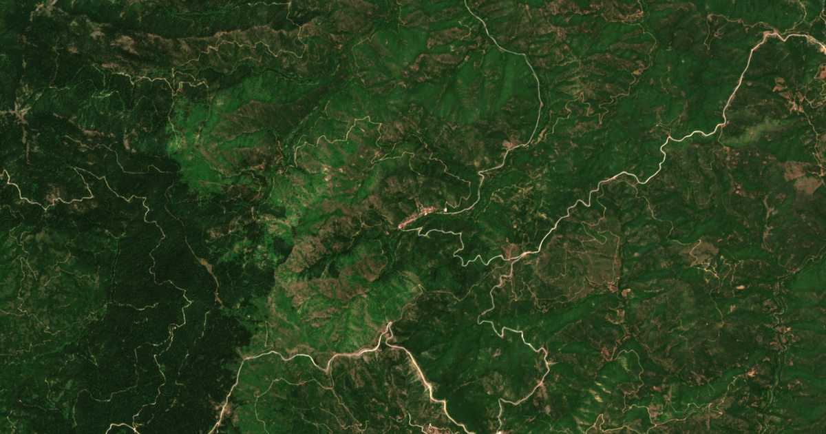 Satelitska karta: Aidonochórion