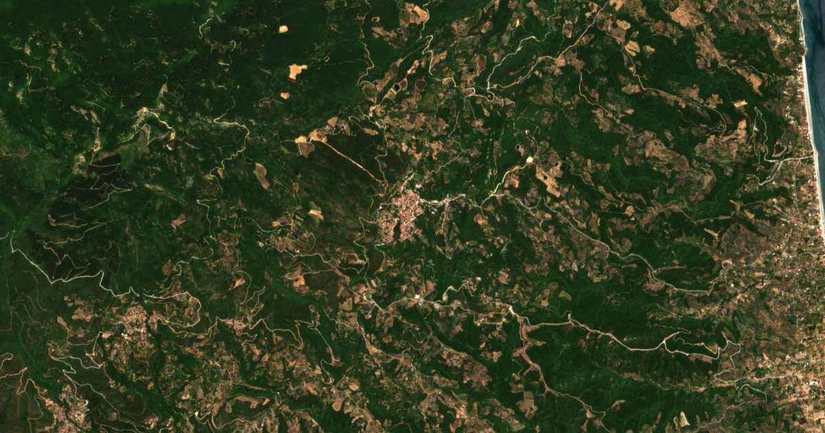 Satelitska karta: Melívoia