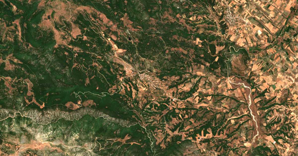 Satelitska karta: Giannotá