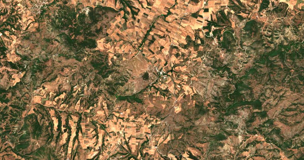 Satelitska karta: Mikrón Eleftherochórion