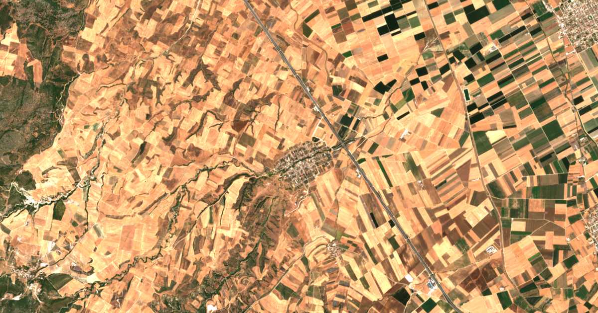 Satelitska karta: Méga Monastírion