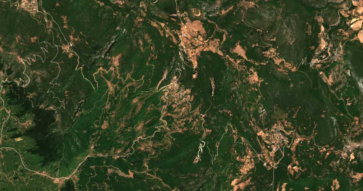 Satelitska karta: Kokkotoí