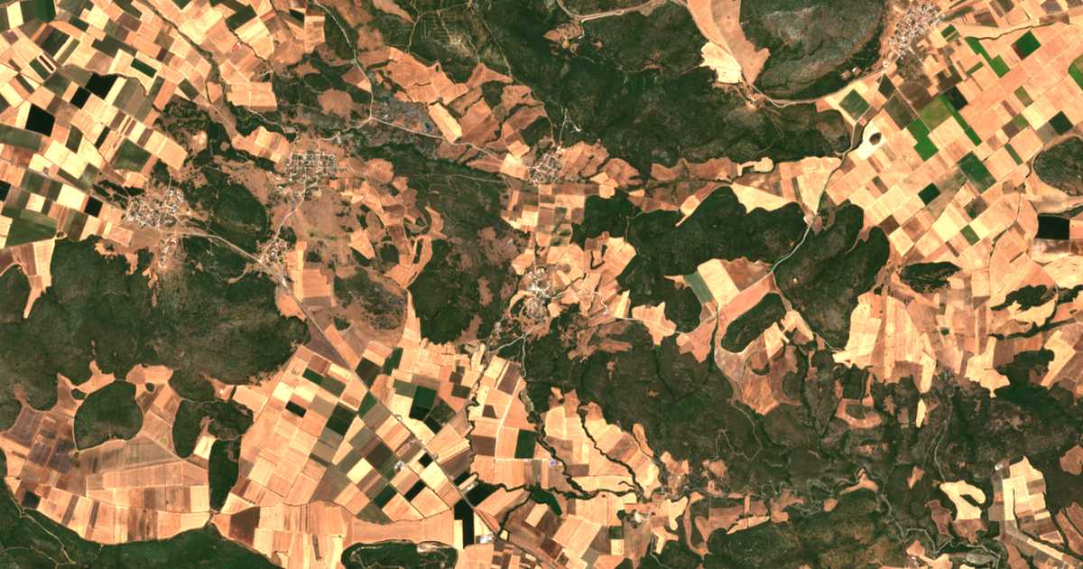 Satelitska karta: Eleftherochório