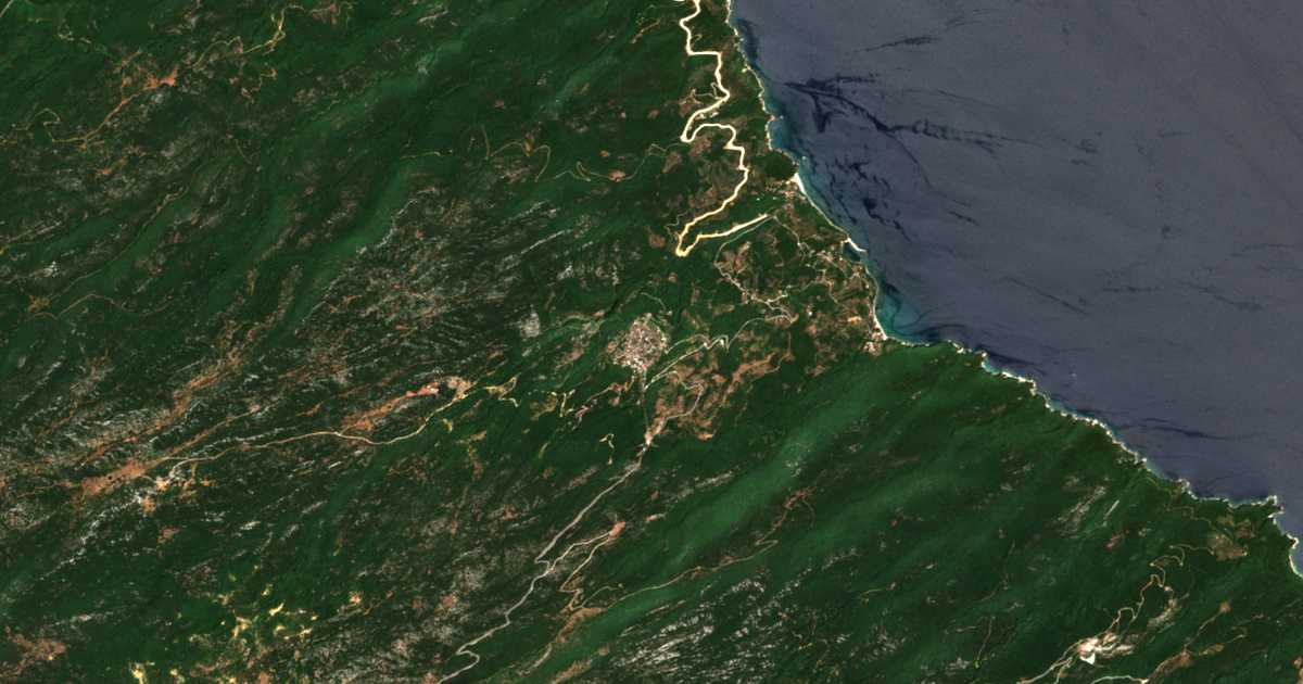 Satelitska karta: Keramídion