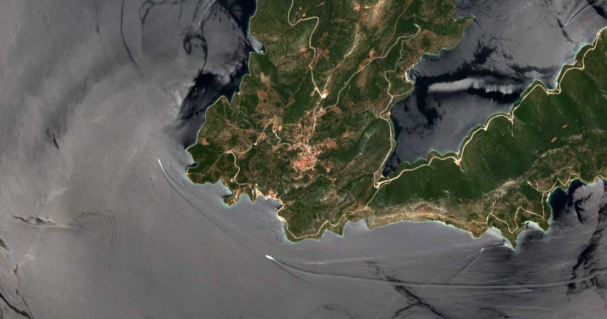 Satelitska karta: Trikérion