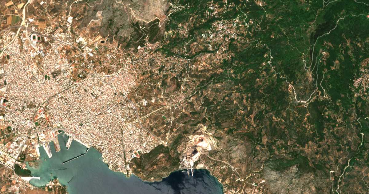 Satelitska karta: Álli Meriá
