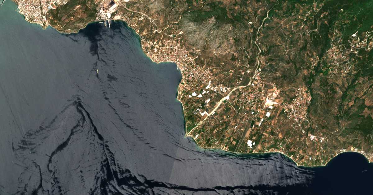 Satelitska karta: Ágios Apóstolos O Néos