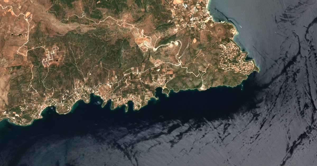 Satelitska karta: Krithariá