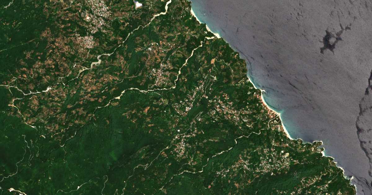 Satelitska karta: Anílion