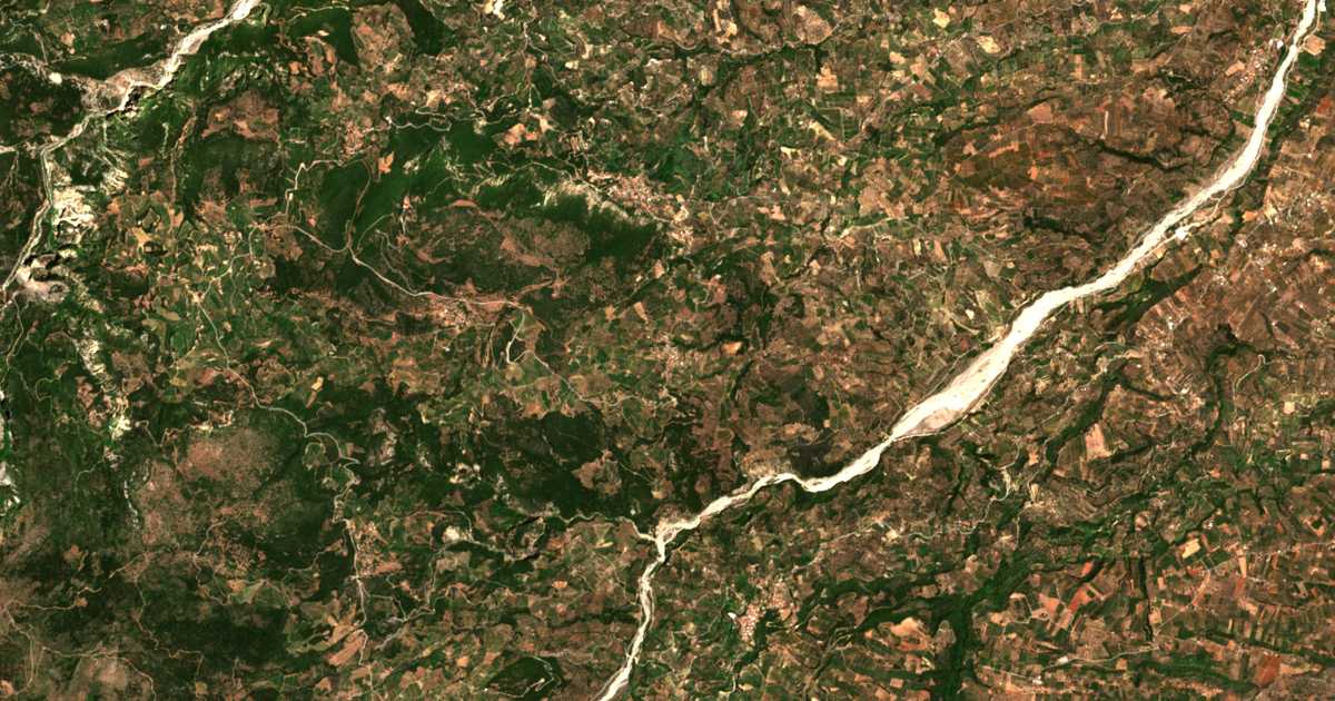 Satelitska karta: Grigóris