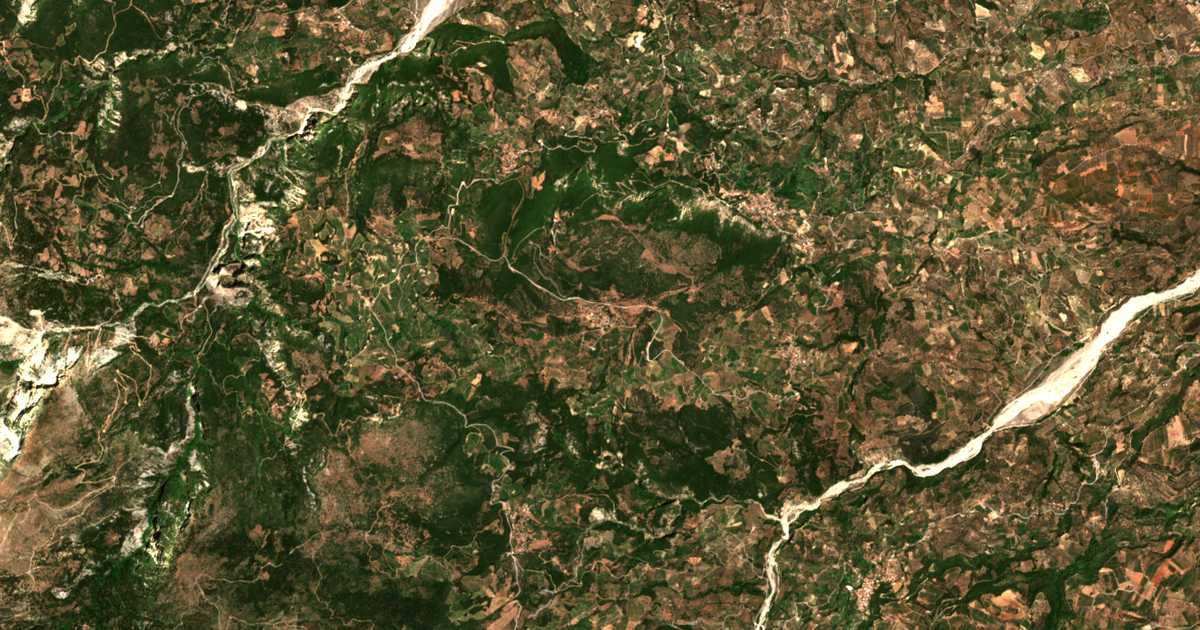 Satelitska karta: Verínon