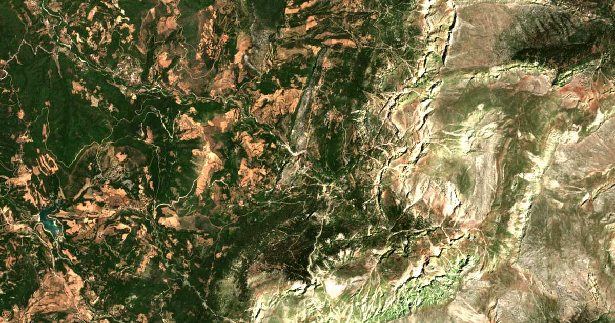 Satelitska karta: Alepochórion